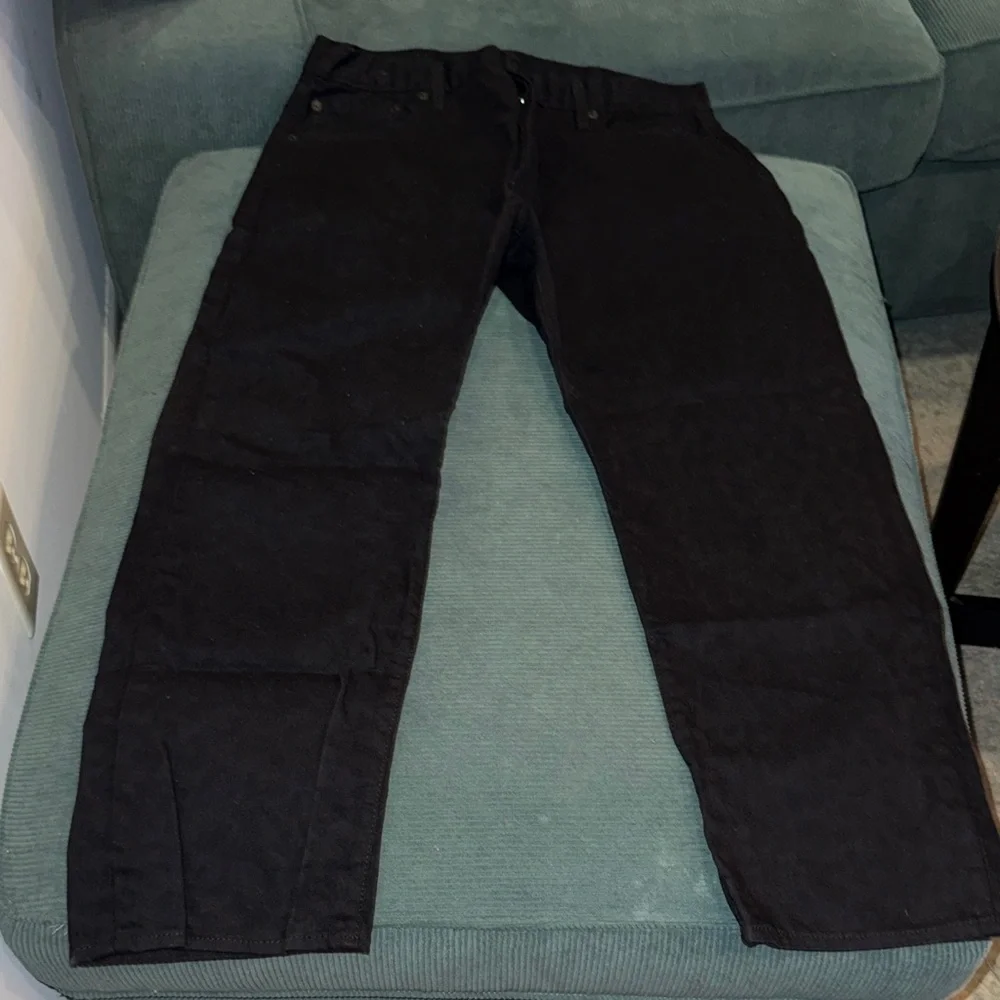 Levi's 501 Men's Waterless Black denim Jeans W 38 L30
